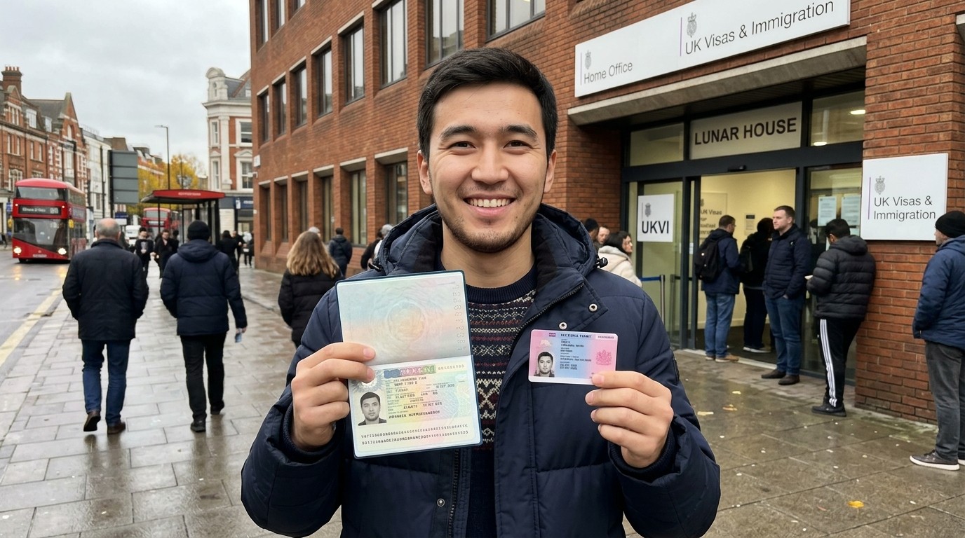 Кандидат Recruit Central с готовой визой у офиса UK Visas & Immigration